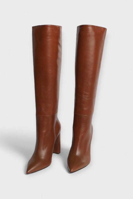 Brandy Caramel Knee High Boots